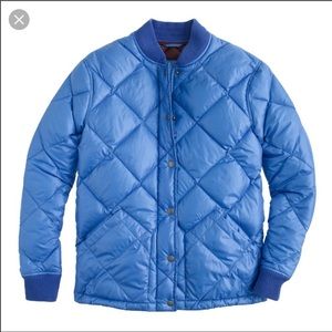J Crew Collection Puffer Coat Bomber Jacket Sz S